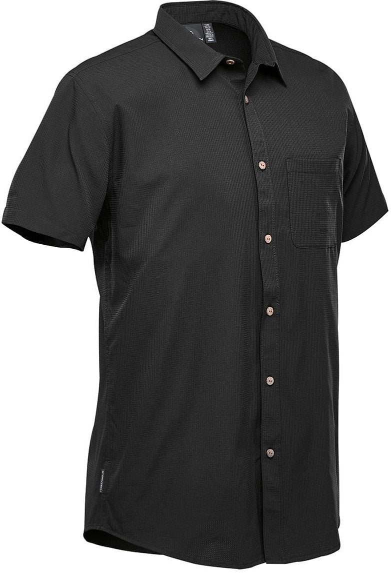 Stormtech Qrt-1 Men’s Azores Quick Dry Shirt - Black