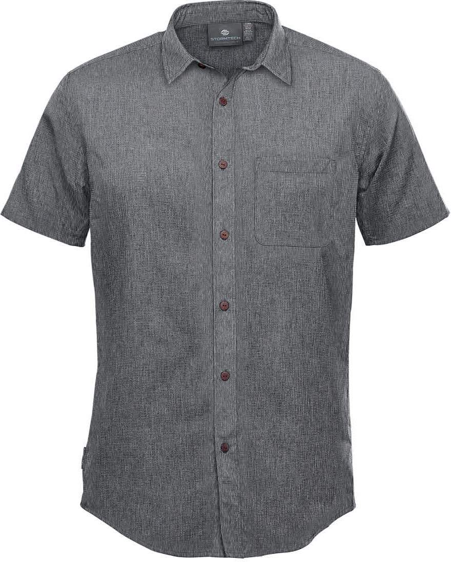 Stormtech Qrt-1 Men’s Azores Quick Dry Shirt - Heather Gray - Adult s