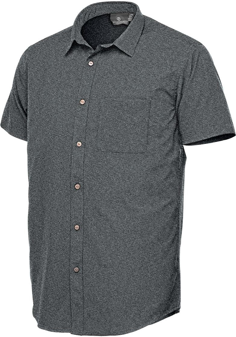 Stormtech Qrt-1 Men’s Azores Quick Dry Shirt - Heather Gray