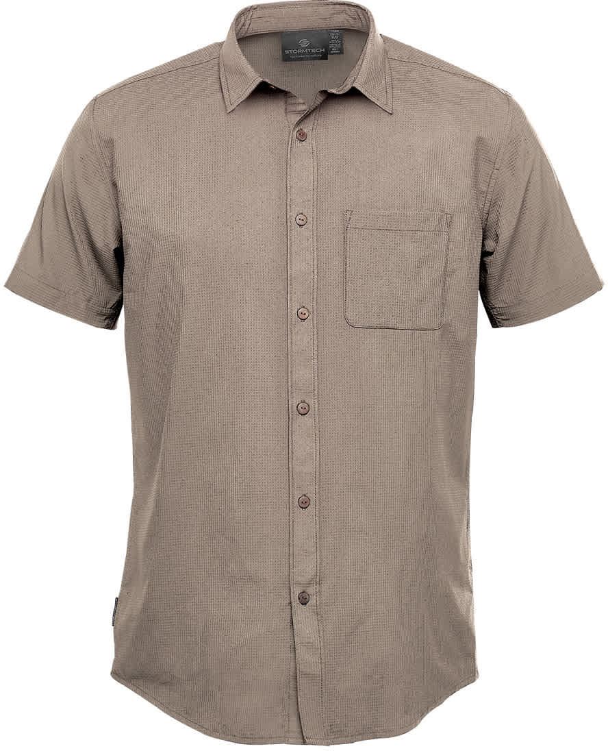 Stormtech Qrt-1 Men’s Azores Quick Dry Shirt - Taupe - Adult s