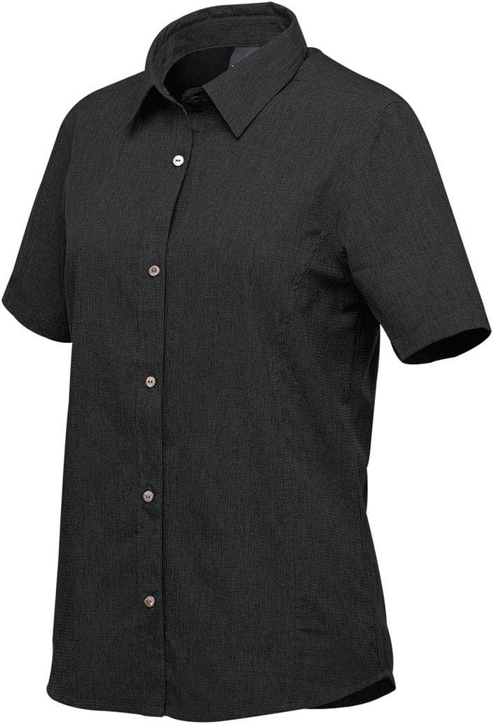 Stormtech Qrt-1w Women’s Azores Quick Dry Shirt - Black