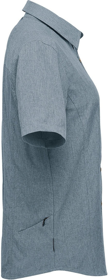 Stormtech Qrt-1w Women’s Azores Quick Dry Shirt - Retro Blue