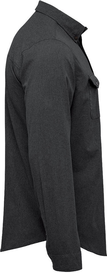 Stormtech Qrt-2 Men’s Azores Quick Dry L/s Shirt - Black