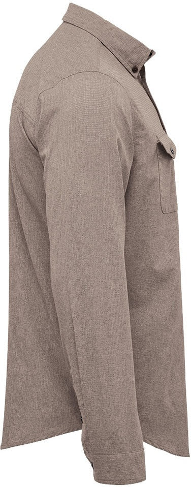 Stormtech Qrt-2 Men’s Azores Quick Dry L/s Shirt - Taupe