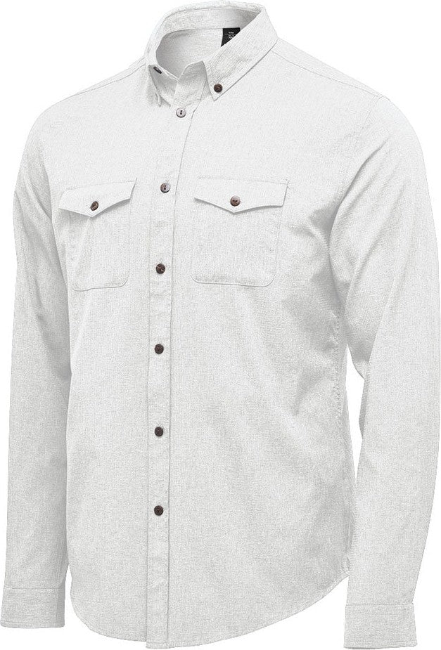 Stormtech Qrt-2 Men’s Azores Quick Dry L/s Shirt - White