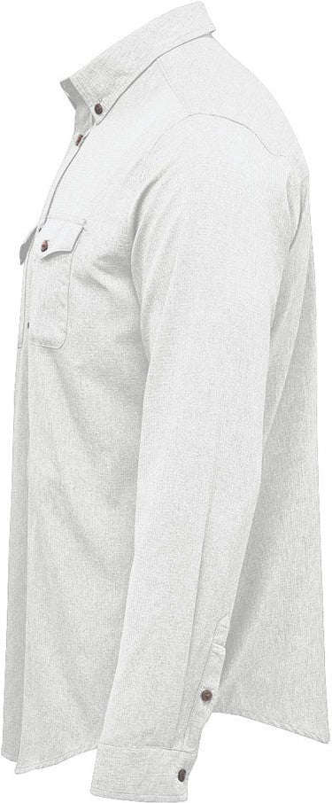 Stormtech Qrt-2 Men’s Azores Quick Dry L/s Shirt - White