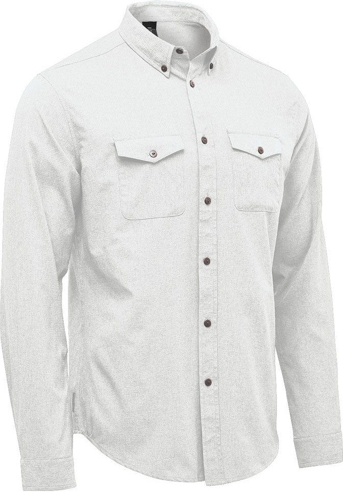 Stormtech Qrt-2 Men’s Azores Quick Dry L/s Shirt - White