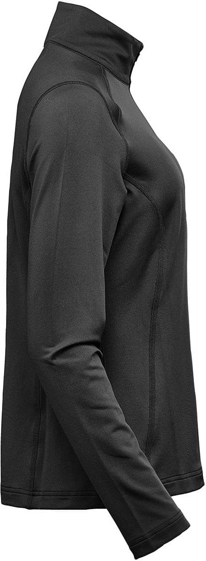 Stormtech Qt-1w Women’s Augusta 1/4 Zip Long Sleeve - Black