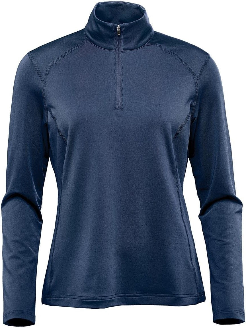 Stormtech Qt-1w Women’s Augusta 1/4 Zip Long Sleeve - Navy - Ladies Xs