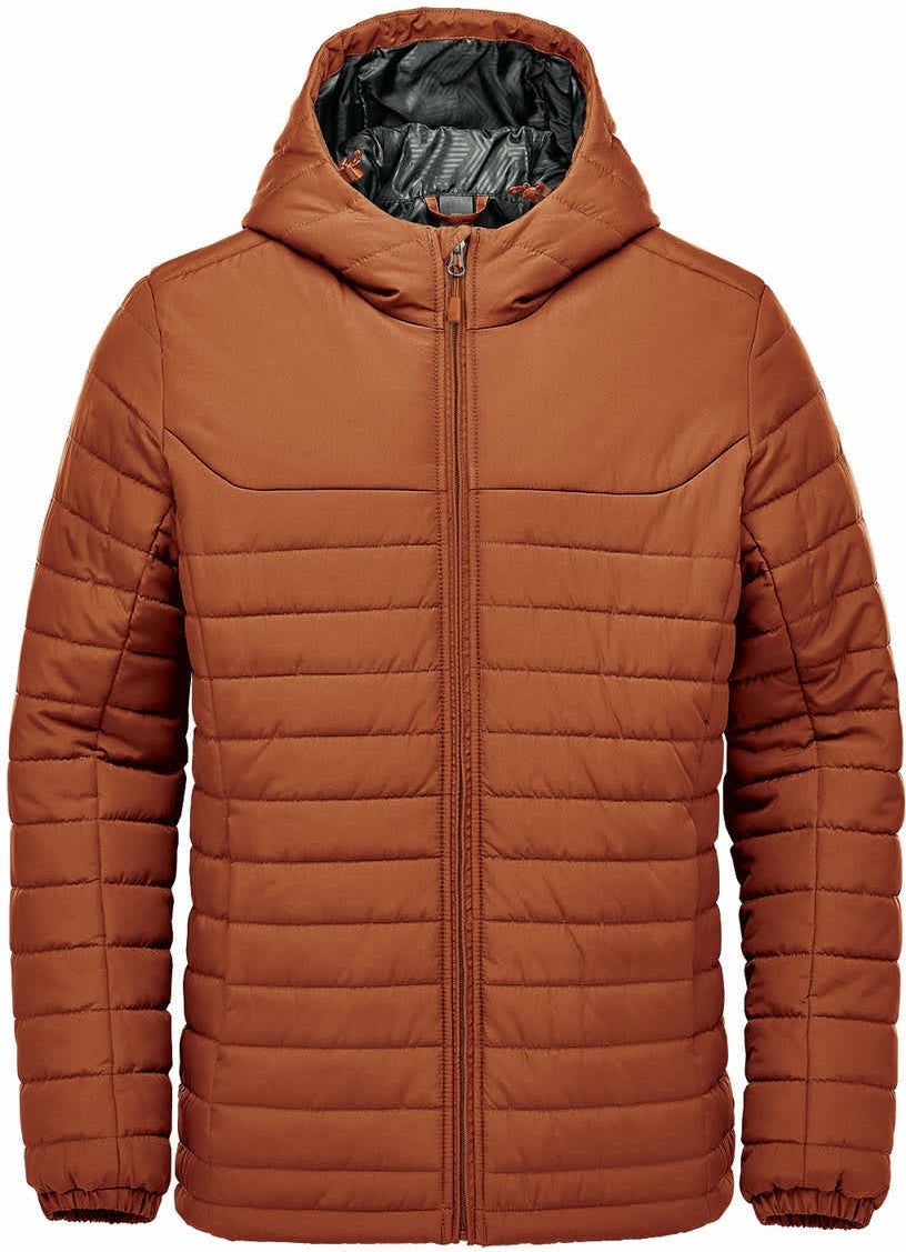 Stormtech Qxh-1 Men’s Nautilus Quilted Hoody Jacket - Rust - Adult s