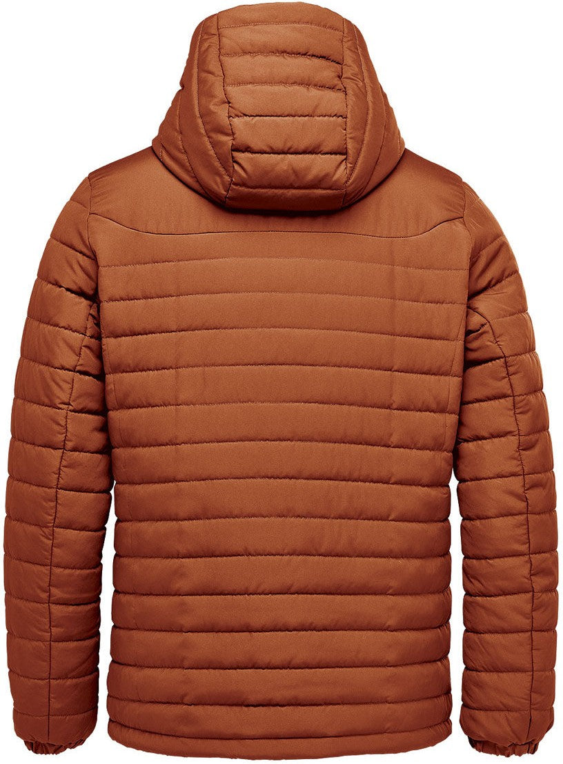 Stormtech Qxh-1 Men’s Nautilus Quilted Hoody Jacket - Rust