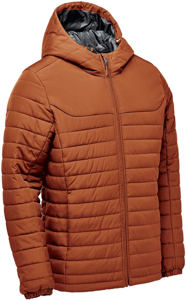 Stormtech Qxh-1 Men’s Nautilus Quilted Hoody Jacket - Rust