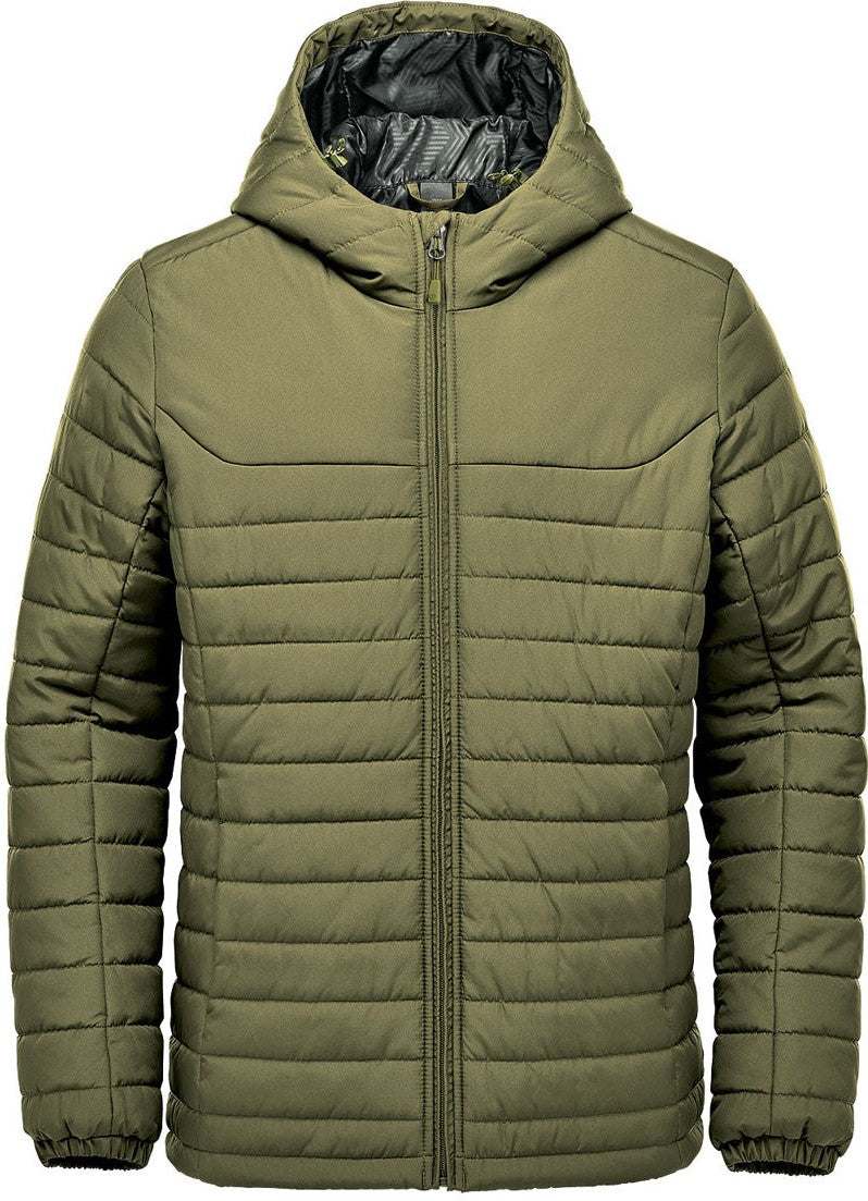 Stormtech Qxh-1 Men’s Nautilus Quilted Hoody Jacket - Sage Green - Adult s