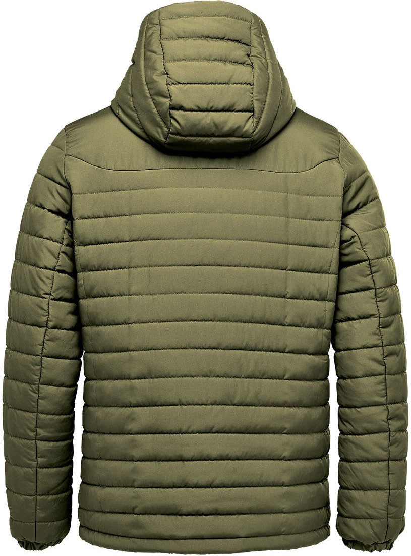 Stormtech Qxh-1 Men’s Nautilus Quilted Hoody Jacket - Sage Green - Adult s