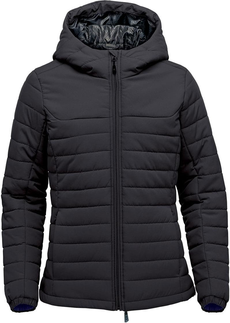Stormtech Qxh-1w Women’s Nautilus Quilted Hoody Jacket - Black - Ladies Xs