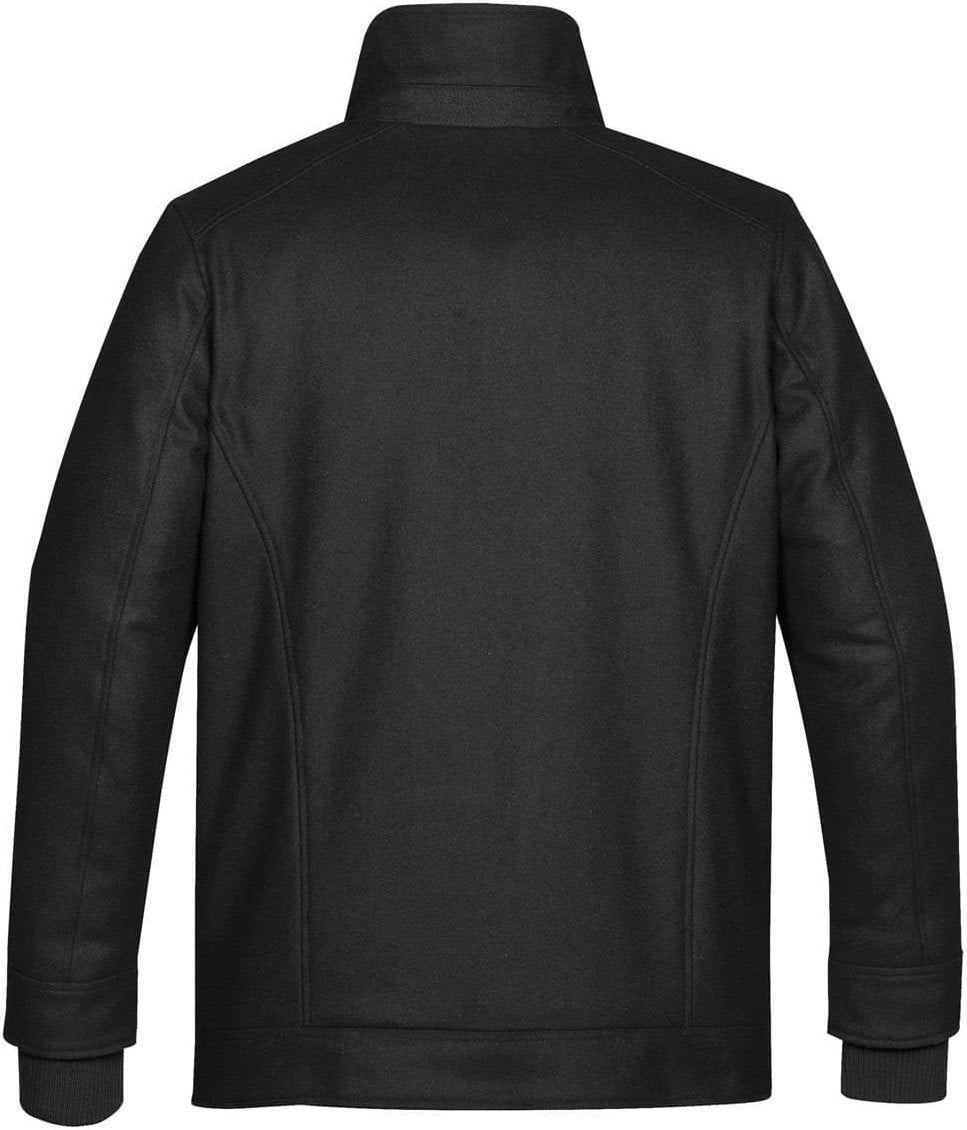 Stormtech Rcw-1 Men’s Quarterdeck Wool Coat - Black - Adult m
