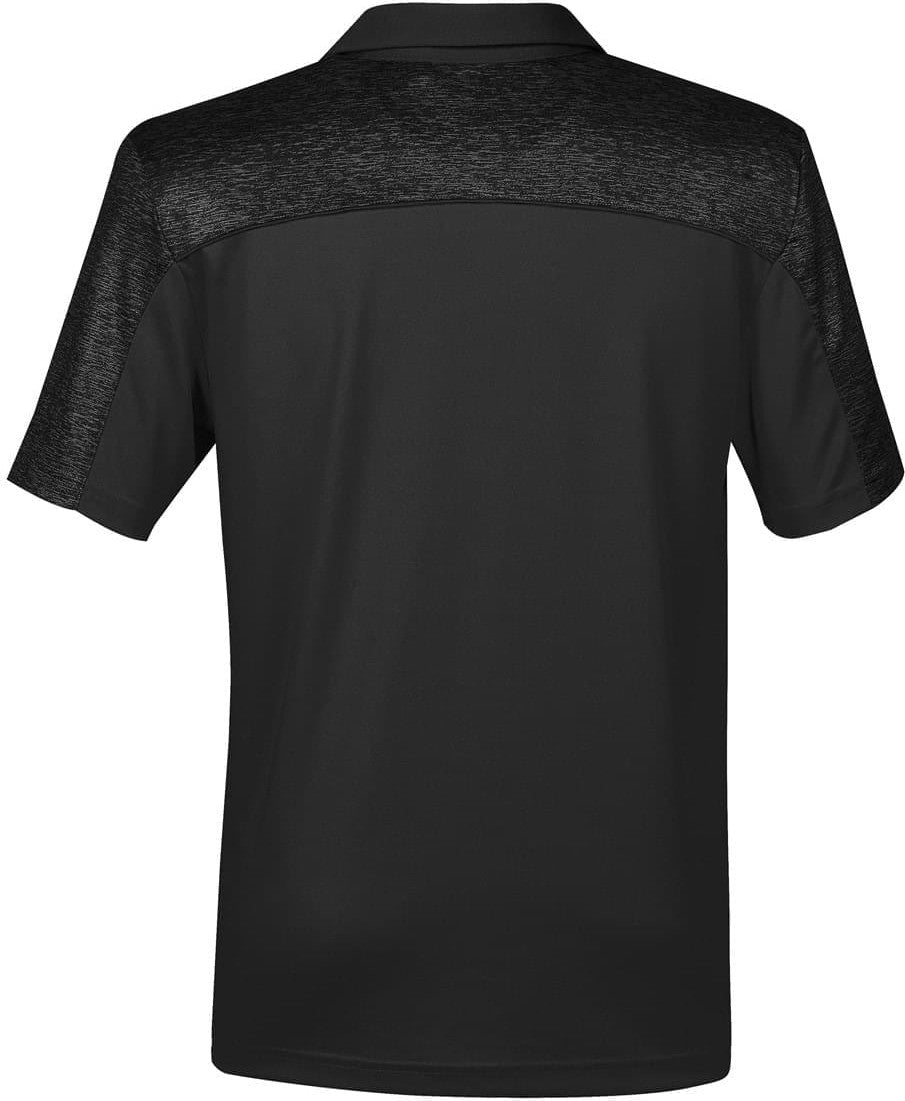 Stormtech Rfp-1w Women’s Silverback H2x-dry Polo - Black Carbon Heather