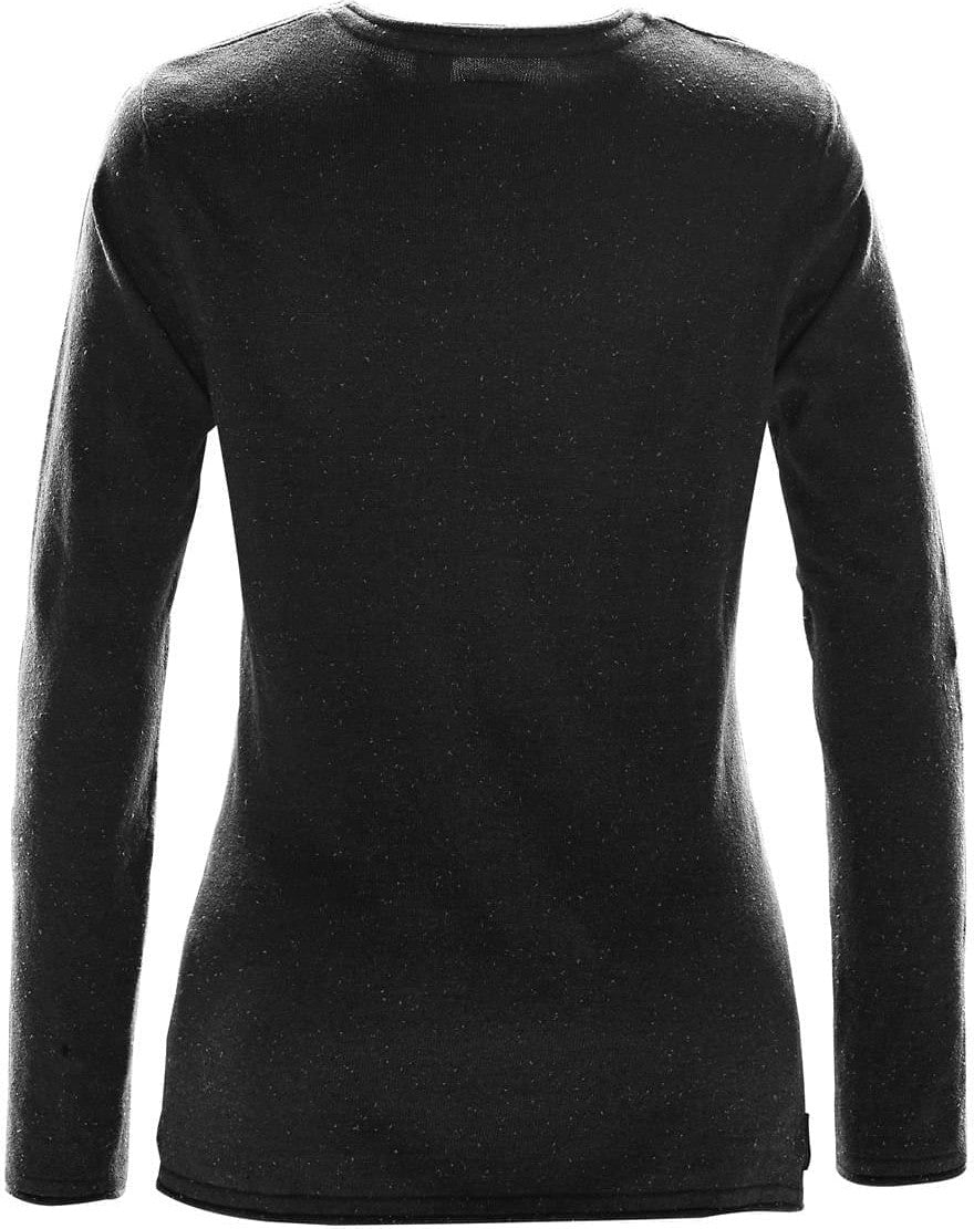Stormtech Rsc-1w Women’s Zermat V-neck Sweater - Black Carbon - Ladies Xs
