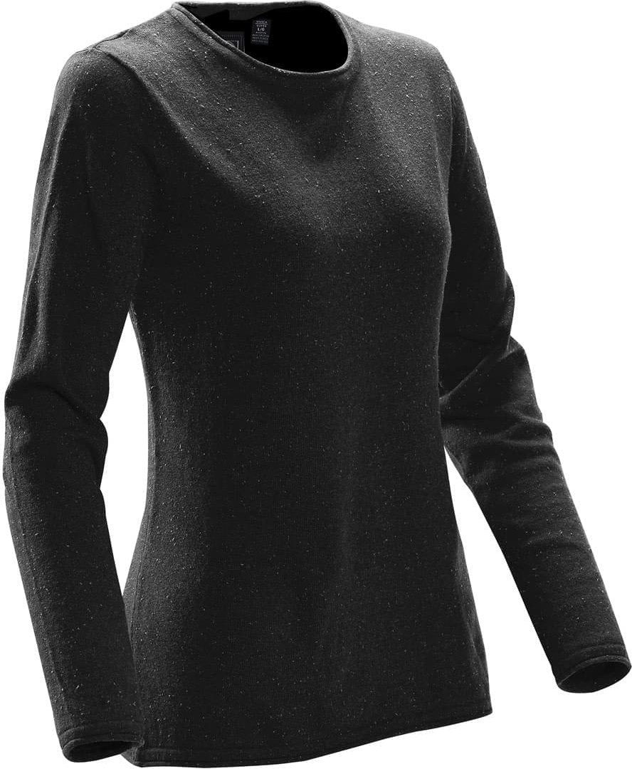 Stormtech Rsc-1w Women’s Zermat V-neck Sweater - Black Carbon