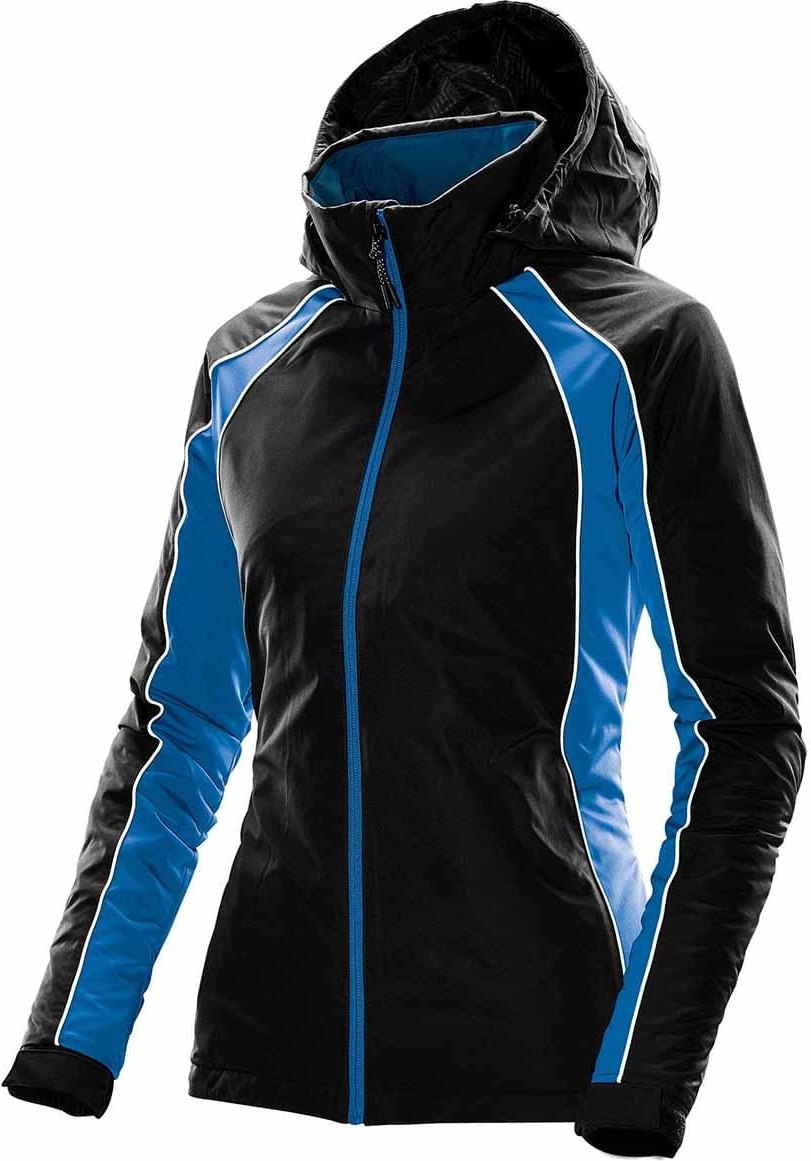 Stormtech Rwx-1w Women’s Road Warrior Thermal Shell - Black Royal