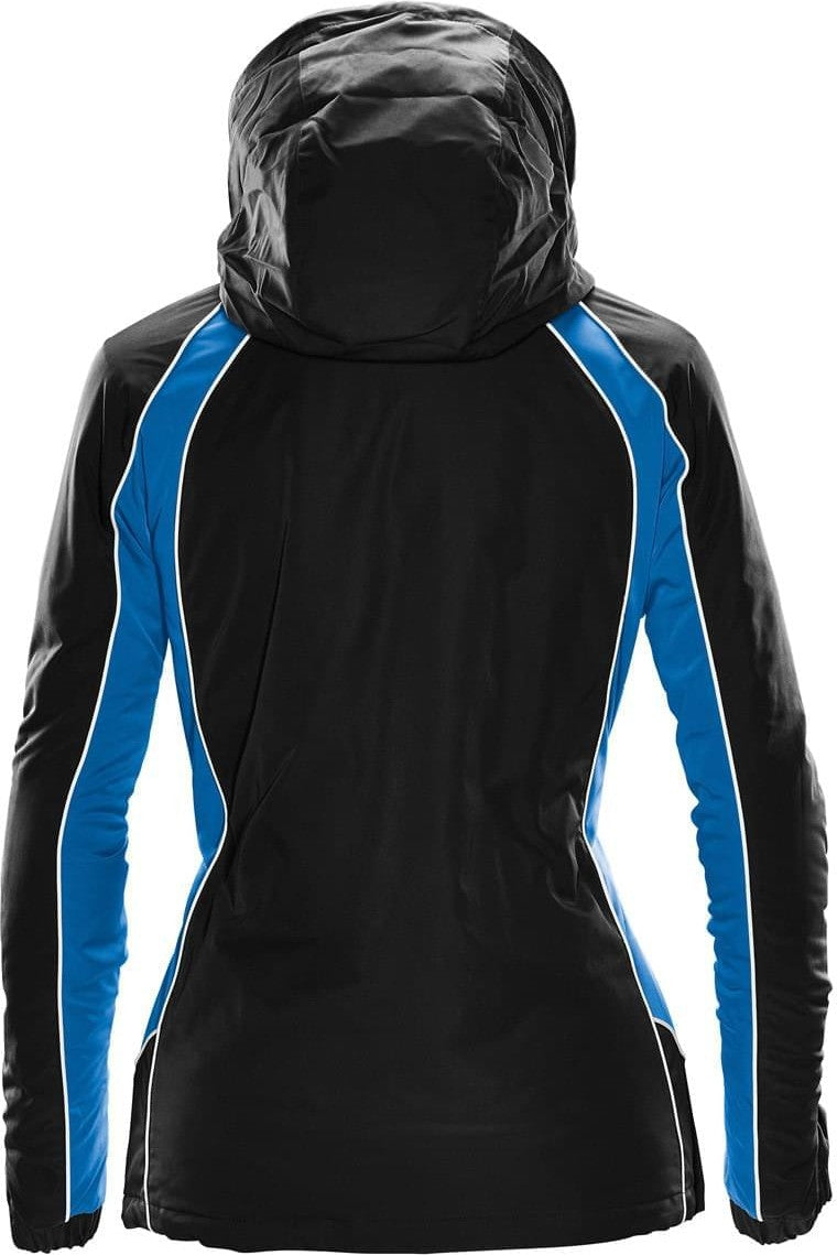 Stormtech Rwx-1w Women’s Road Warrior Thermal Shell - Black Royal - Ladies s