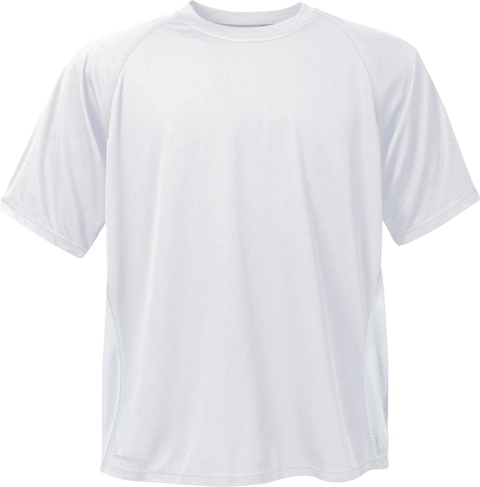 Stormtech Sat037 Men’s H2x-dry Short Sleeve Tee - White - Adult 2xs