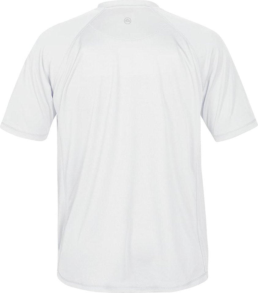 Stormtech Sat037 Men’s H2x-dry Short Sleeve Tee - White - Adult 2xs