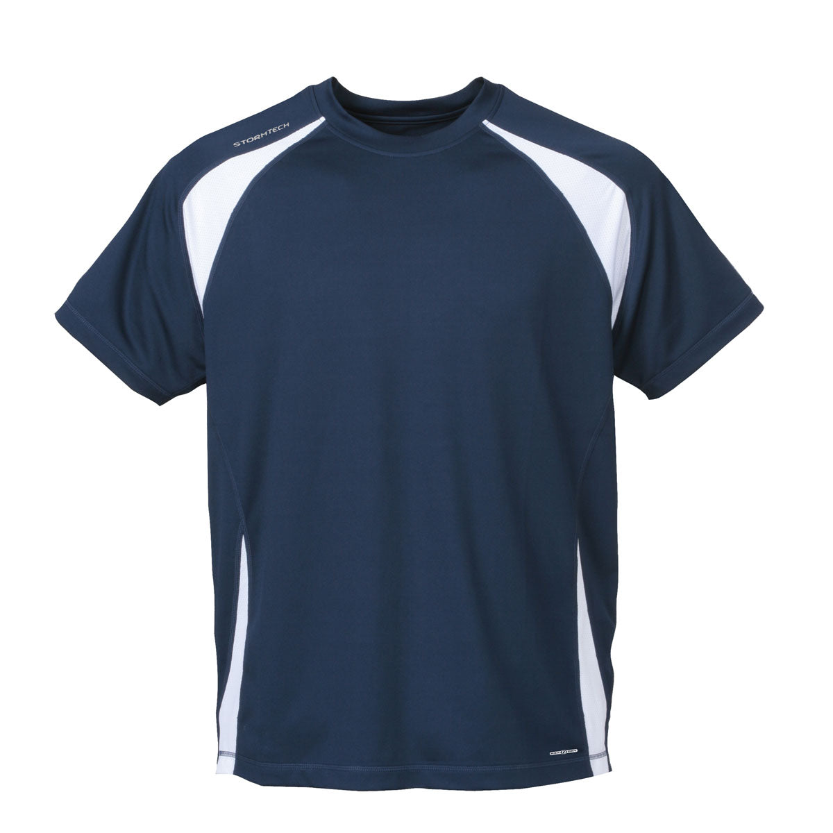 Stormtech Sat100y Youth H2x-dry Jersey - Tech Navy White