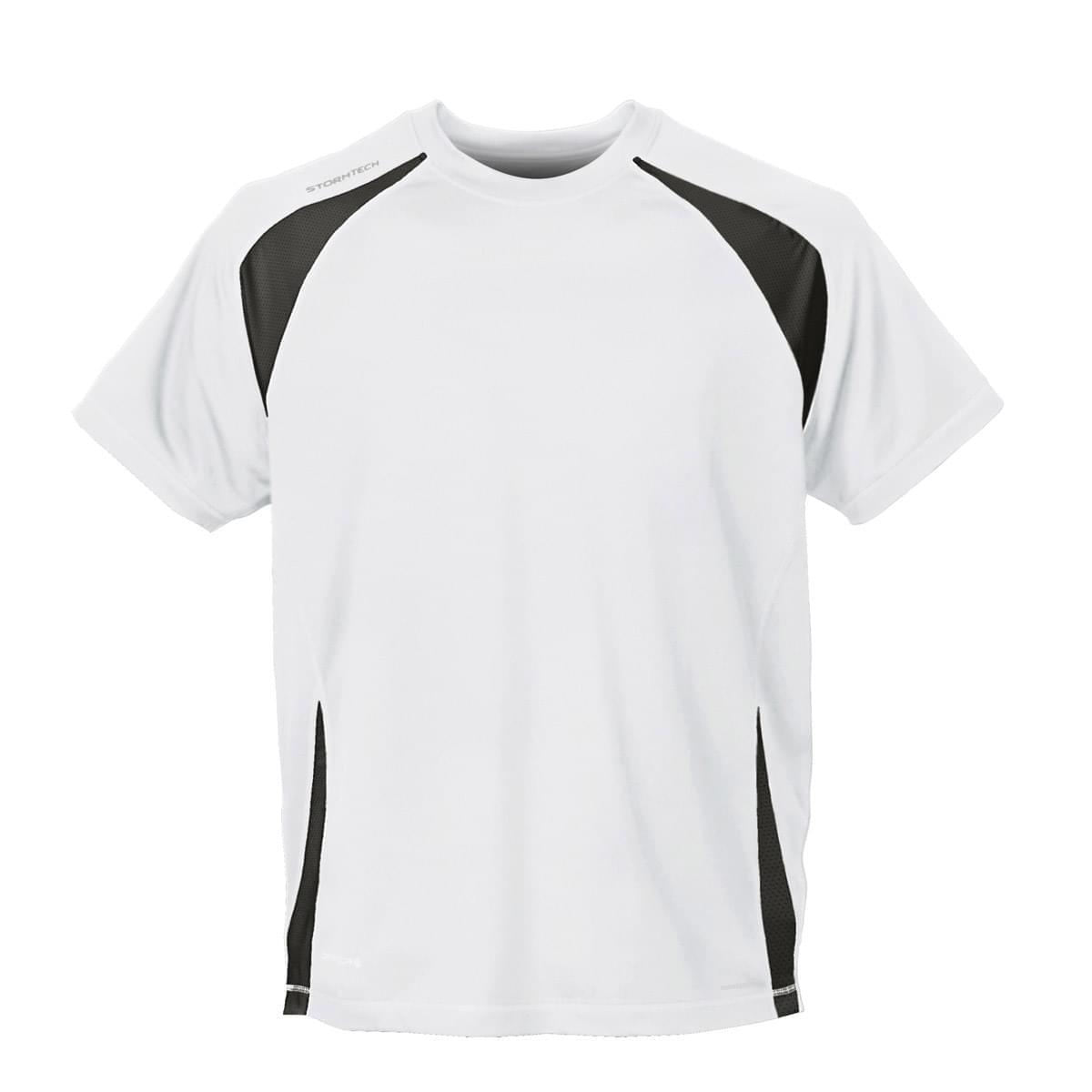 Stormtech Sat100y Youth H2x-dry Jersey - Tech White Black