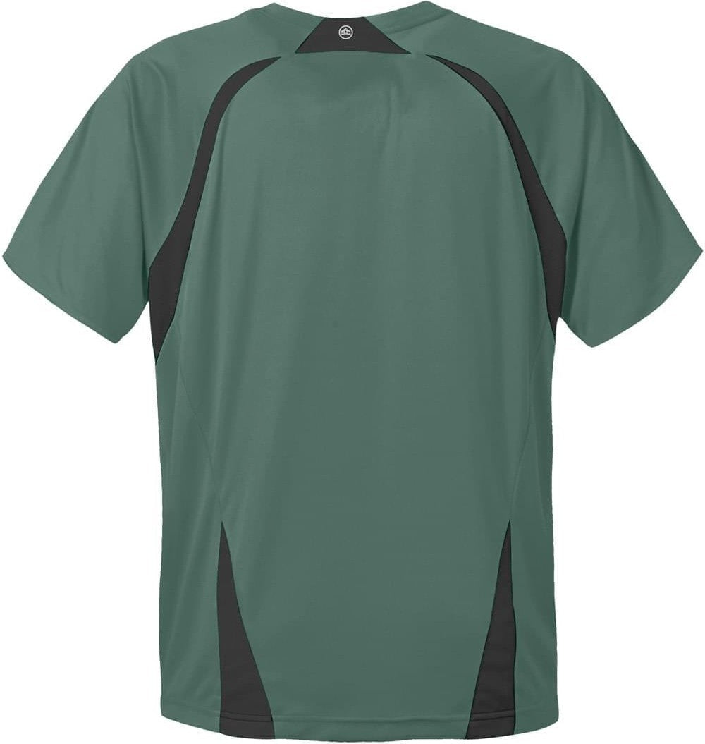Stormtech Sat120 Men’s H2x-dry Jersey - Forest - Tech Black
