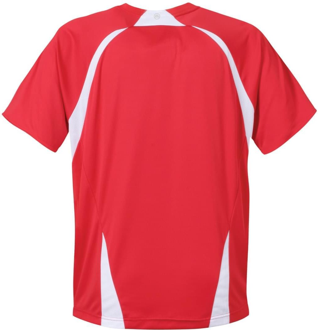 Stormtech Sat120y Youth H2x-dry Jersey - Scarlet Tech White - Xs