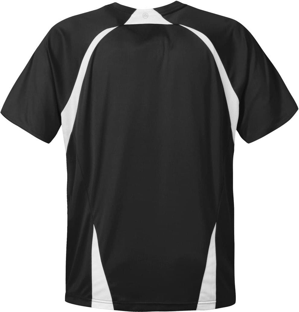 Stormtech Sat120y Youth H2x-dry Jersey - Tech Black White