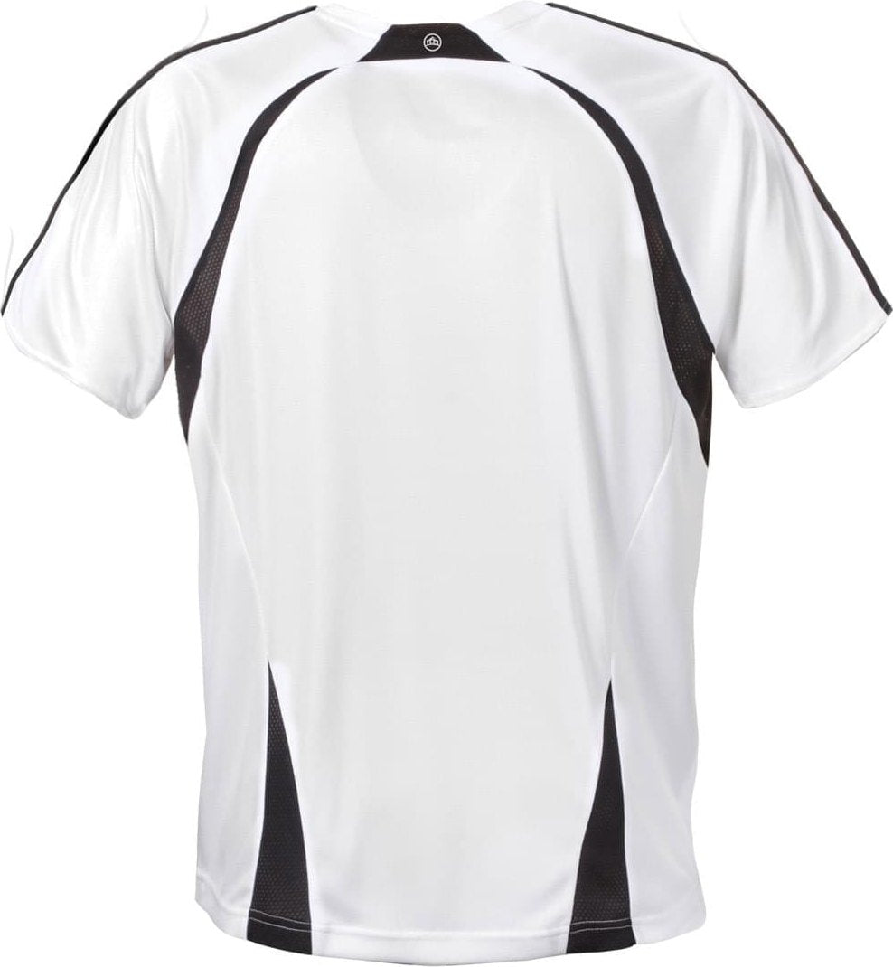 Stormtech Sat120y Youth H2x-dry Jersey - Tech White Black