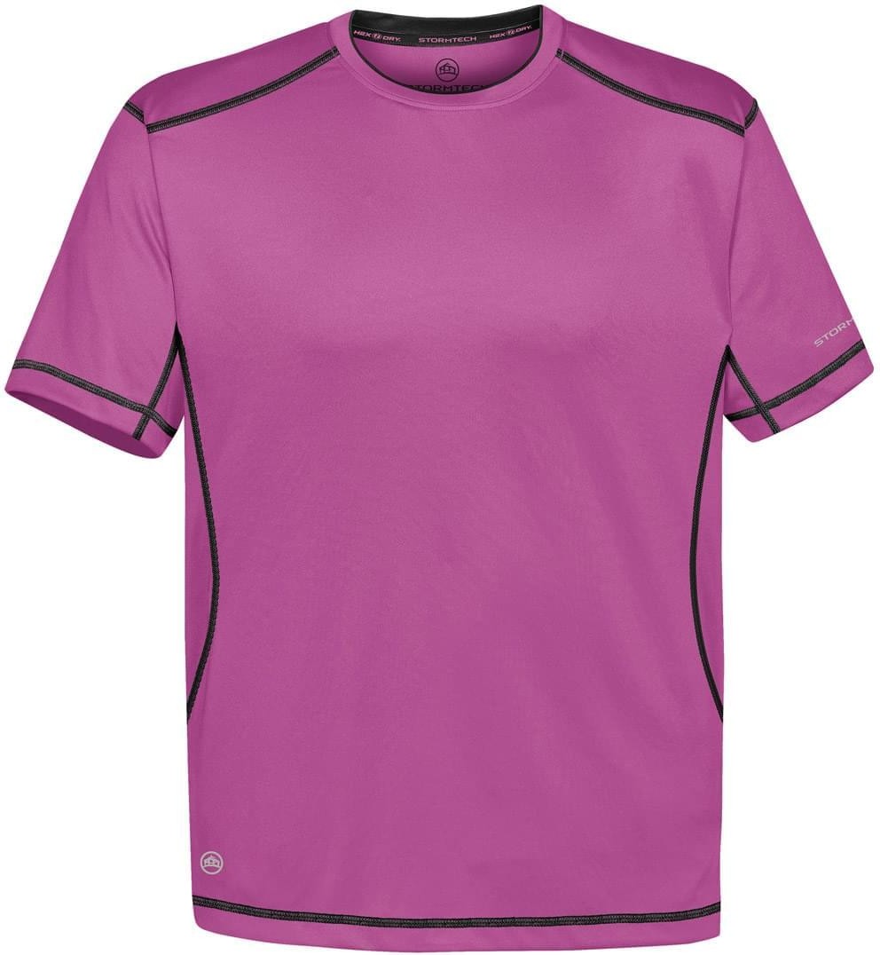 Stormtech Sat400 Men’s H2x-dry Hybrid Tee - Lilac Black - Adult Xs