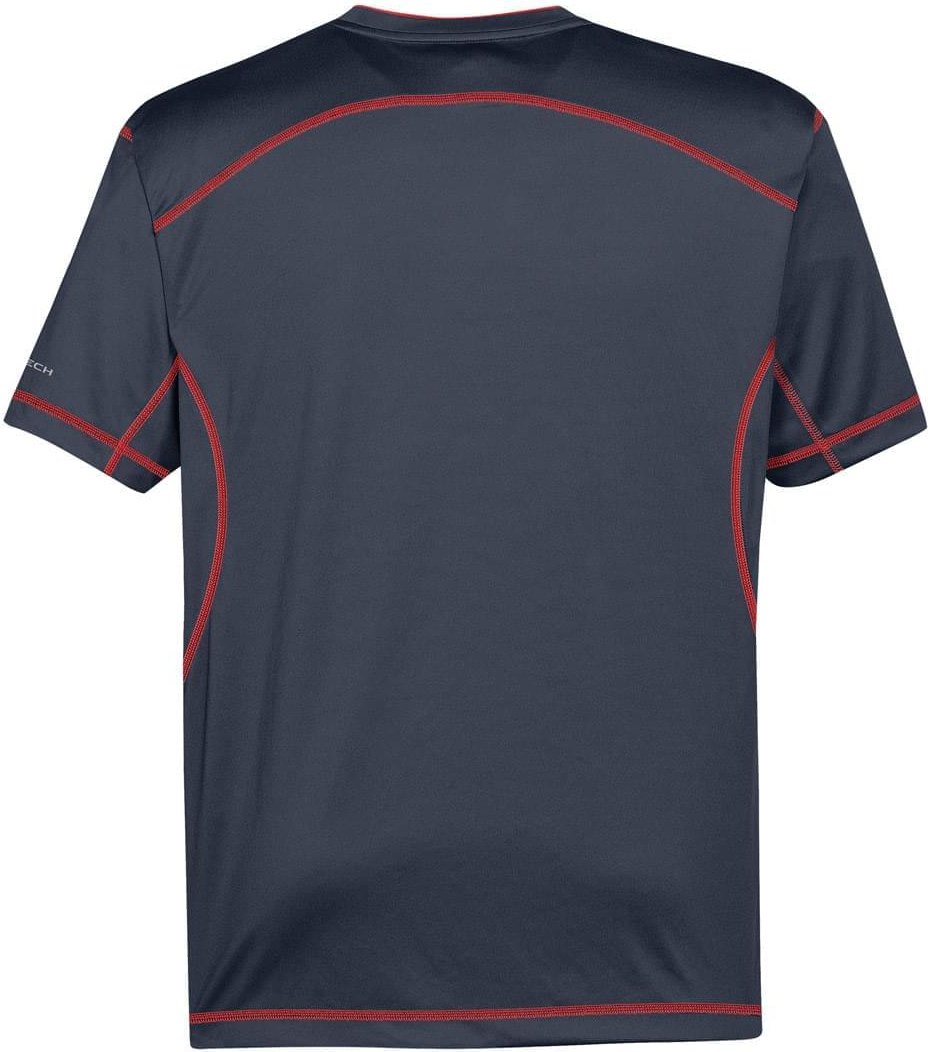 Stormtech Sat400 Men’s H2x-dry Hybrid Tee - Navy True Red