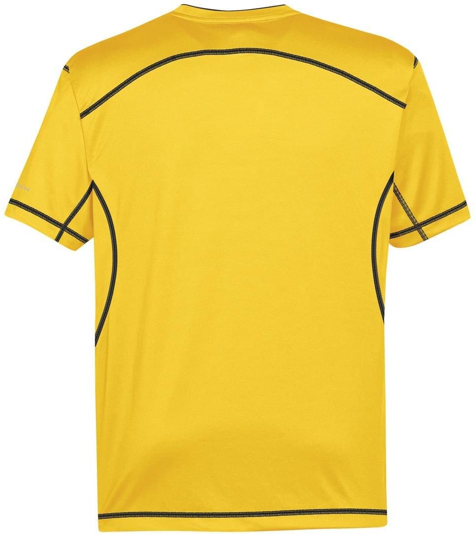 Stormtech Sat400 Men’s H2x-dry Hybrid Tee - Sundance - Black