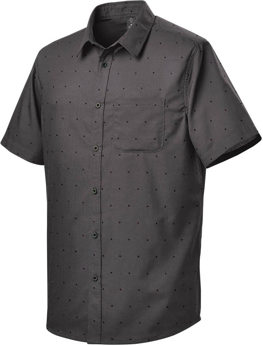 Stormtech Sbr-1 Men’s Molokai S/s Shirt - Carbon Black