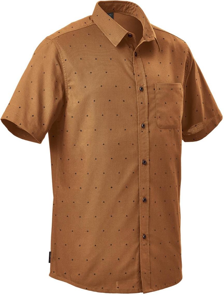 Stormtech Sbr-1 Men’s Molokai S/s Shirt - Mineral Black