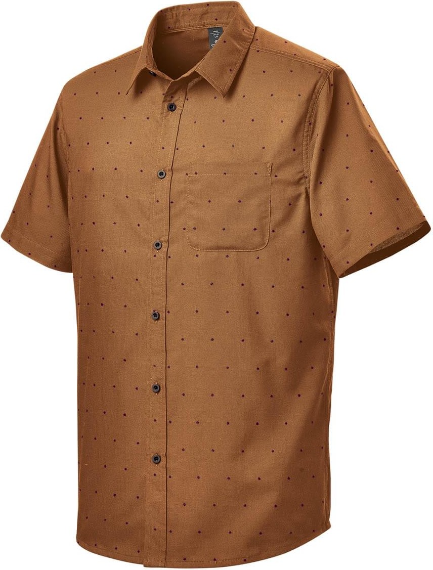 Stormtech Sbr-1 Men’s Molokai S/s Shirt - Mineral Black