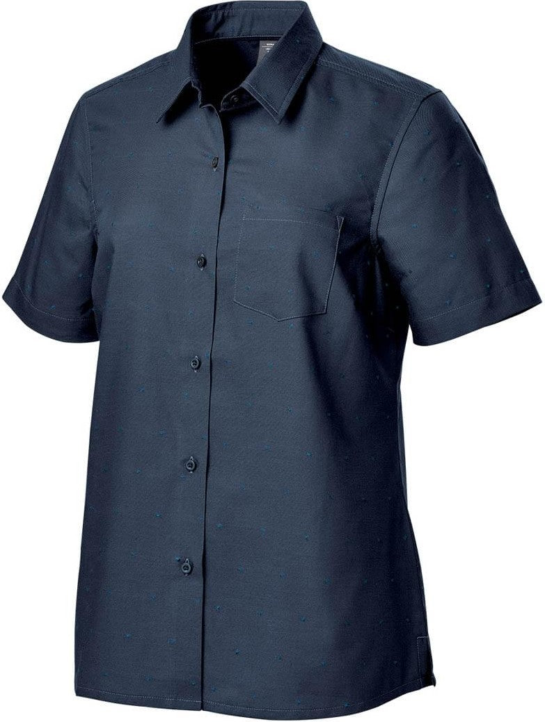 Stormtech Sbr-1w Women’s Molokai S/s Shirt - Navy - Classic Blue