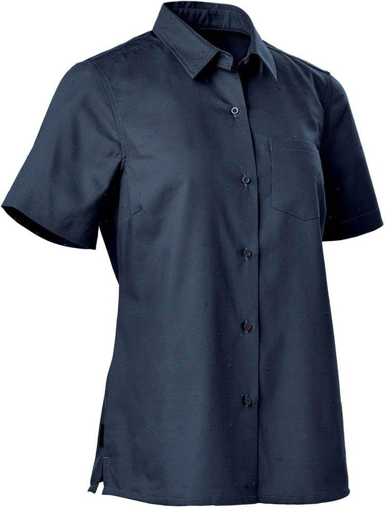 Stormtech Sbr-1w Women’s Molokai S/s Shirt - Navy - Classic Blue