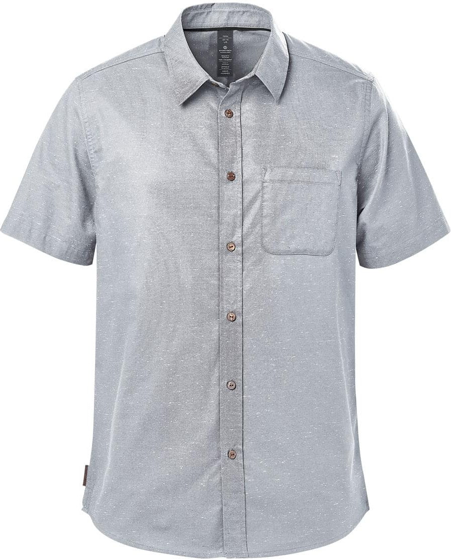 Stormtech Sbr-2 Men’s Skeena S/s Shirt - Zinc - White - Adult s