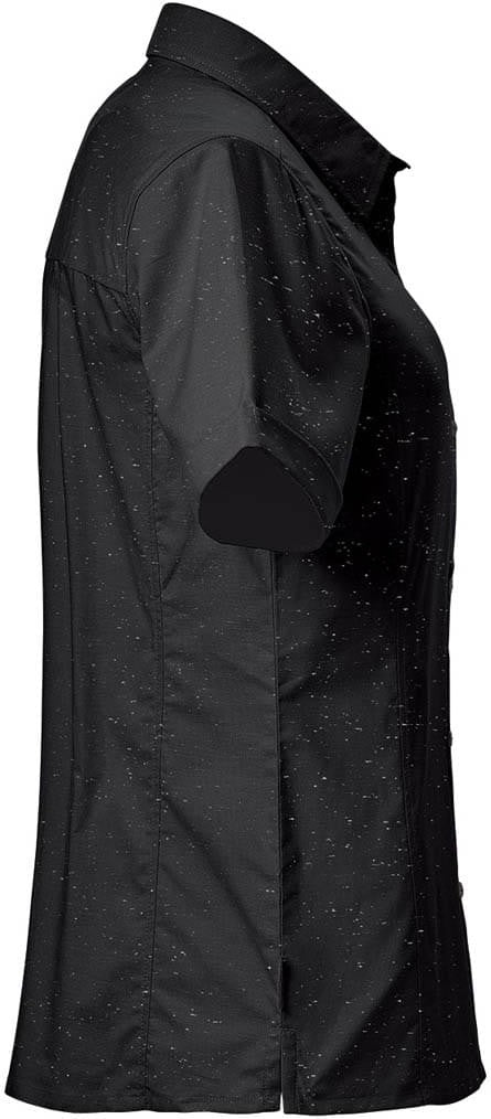Stormtech Sbr-2w Women’s Skeena S/s Shirt - Black Carbon