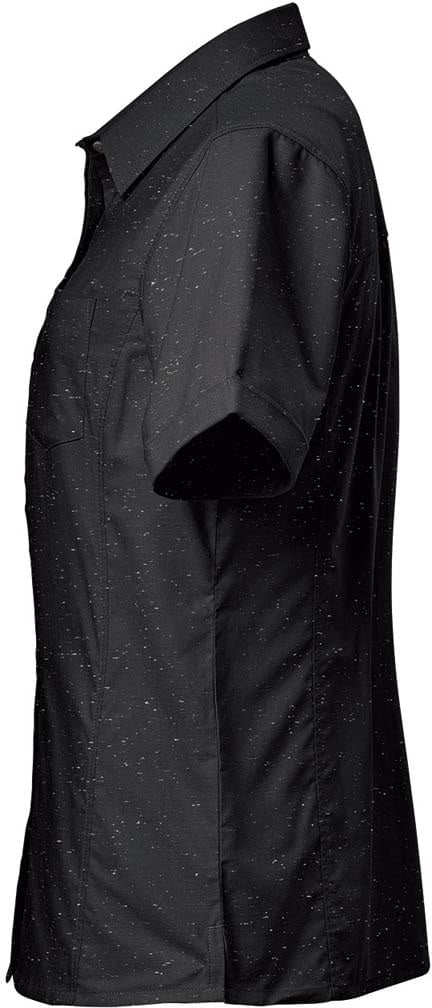 Stormtech Sbr-2w Women’s Skeena S/s Shirt - Black Carbon