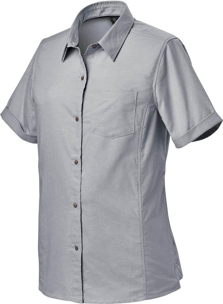 Stormtech Sbr-2w Women’s Skeena S/s Shirt - Zinc - White