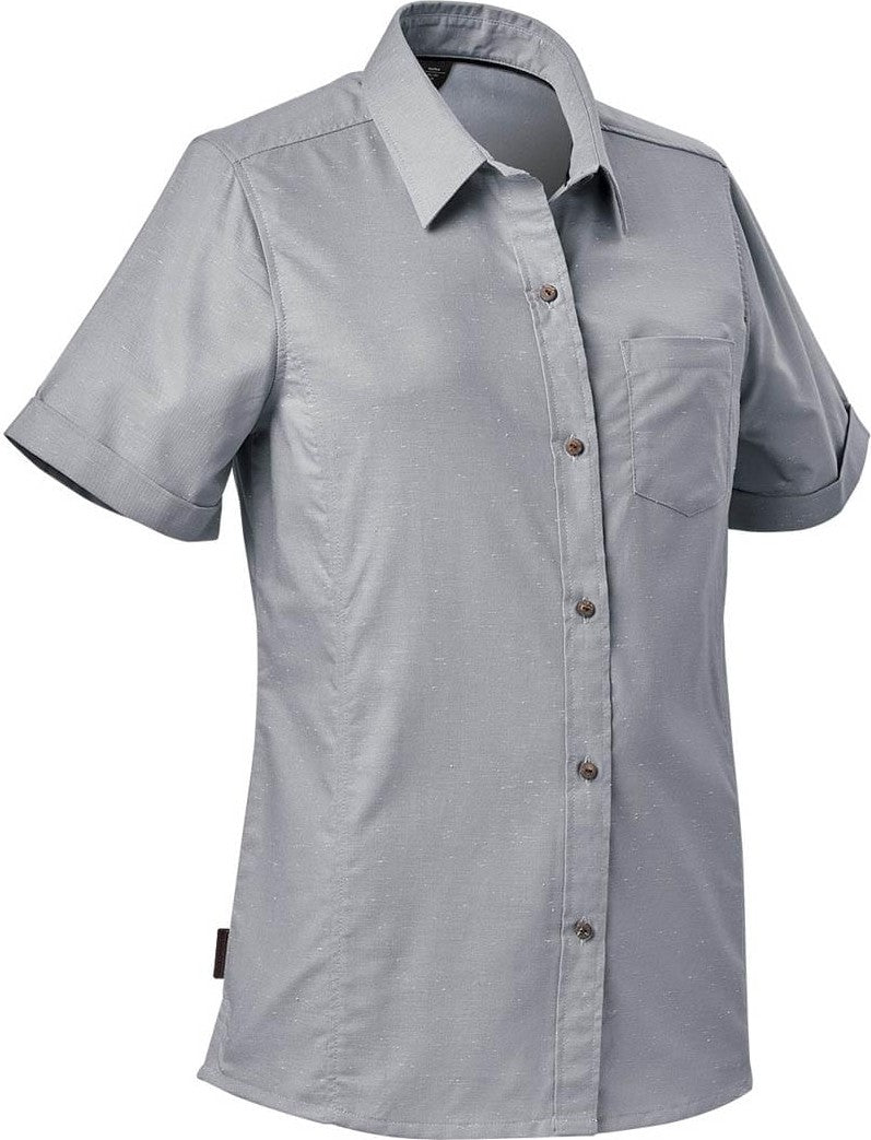 Stormtech Sbr-2w Women’s Skeena S/s Shirt - Zinc - White