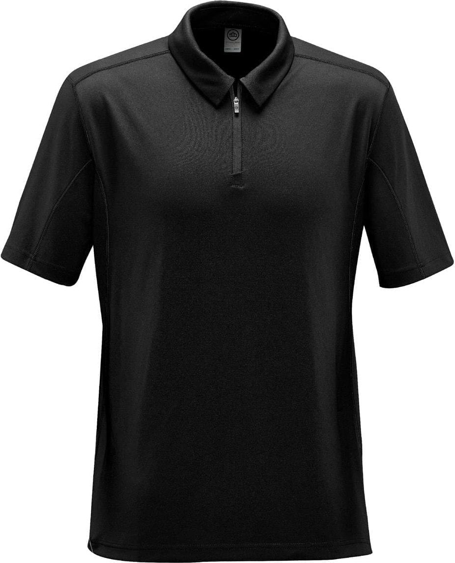 Stormtech Sdp-1 Men’s Pulse 1/4 Zip Polo - Black Dolphin - Adult l