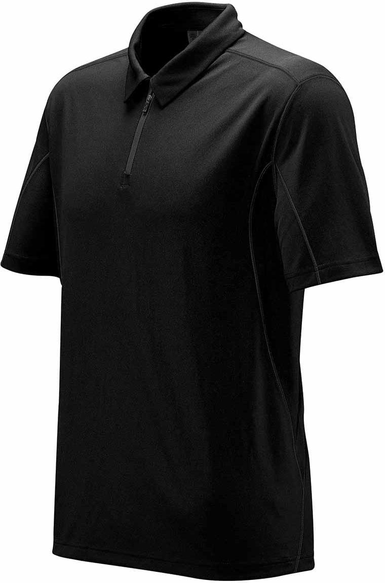 Stormtech Sdp-1 Men’s Pulse 1/4 Zip Polo - Black Dolphin