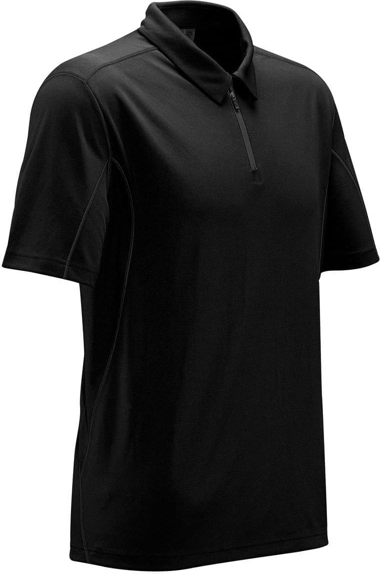 Stormtech Sdp-1 Men’s Pulse 1/4 Zip Polo - Black Dolphin