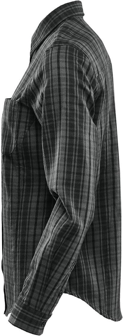 Stormtech Sdr-1w Women’s Muirfield Performance Long Sleeve Shirt - Carbon Plaid